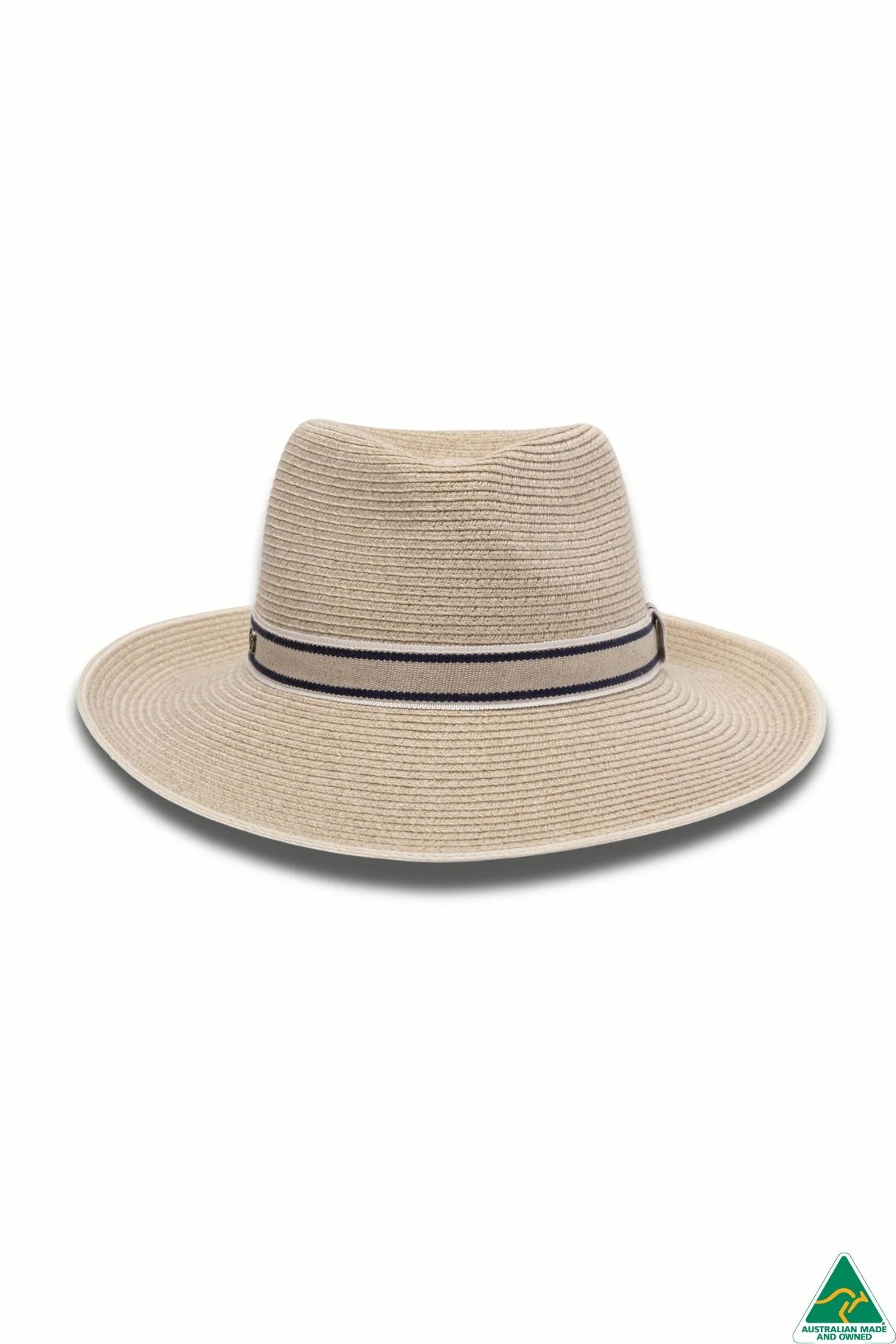 Malibu Flexibraid Fedora | Mix Camel