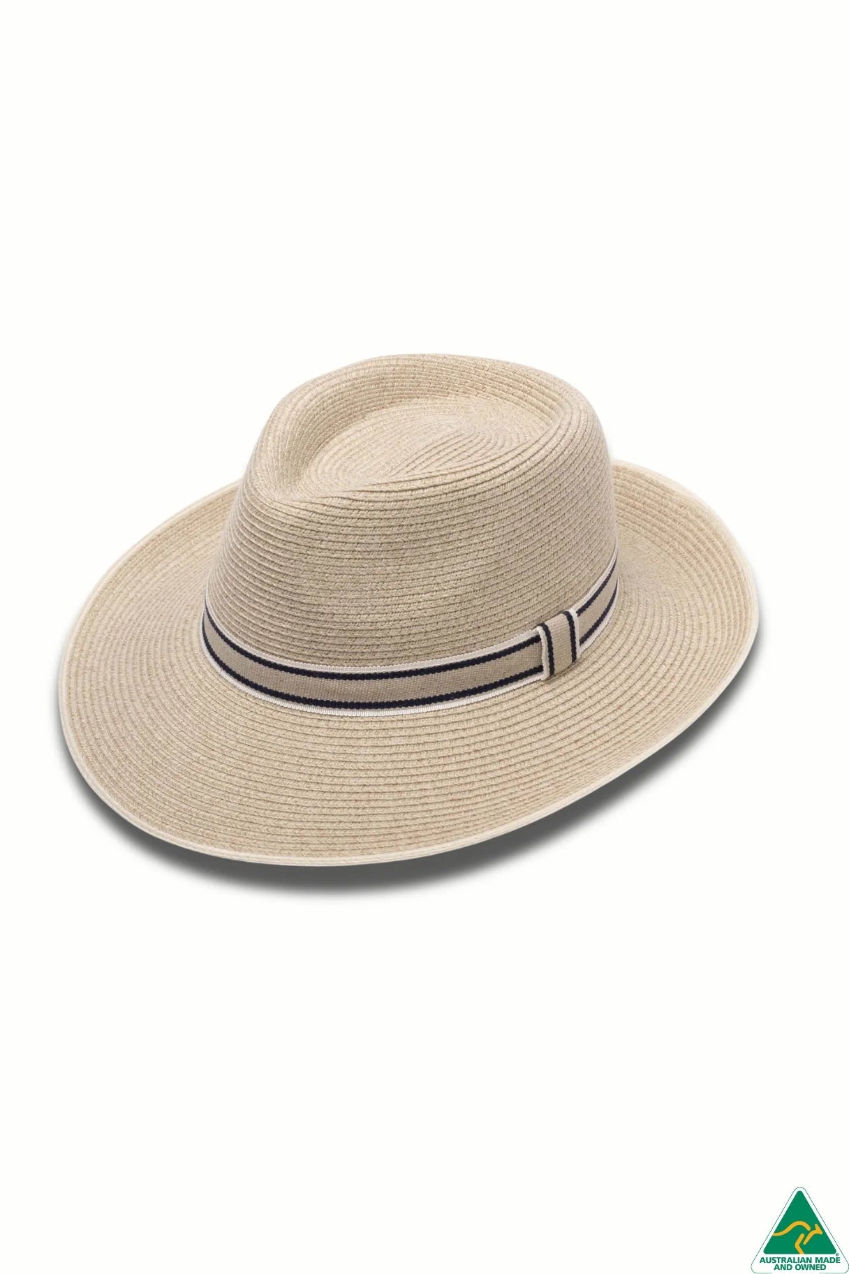 Malibu Flexibraid Fedora | Mix Camel