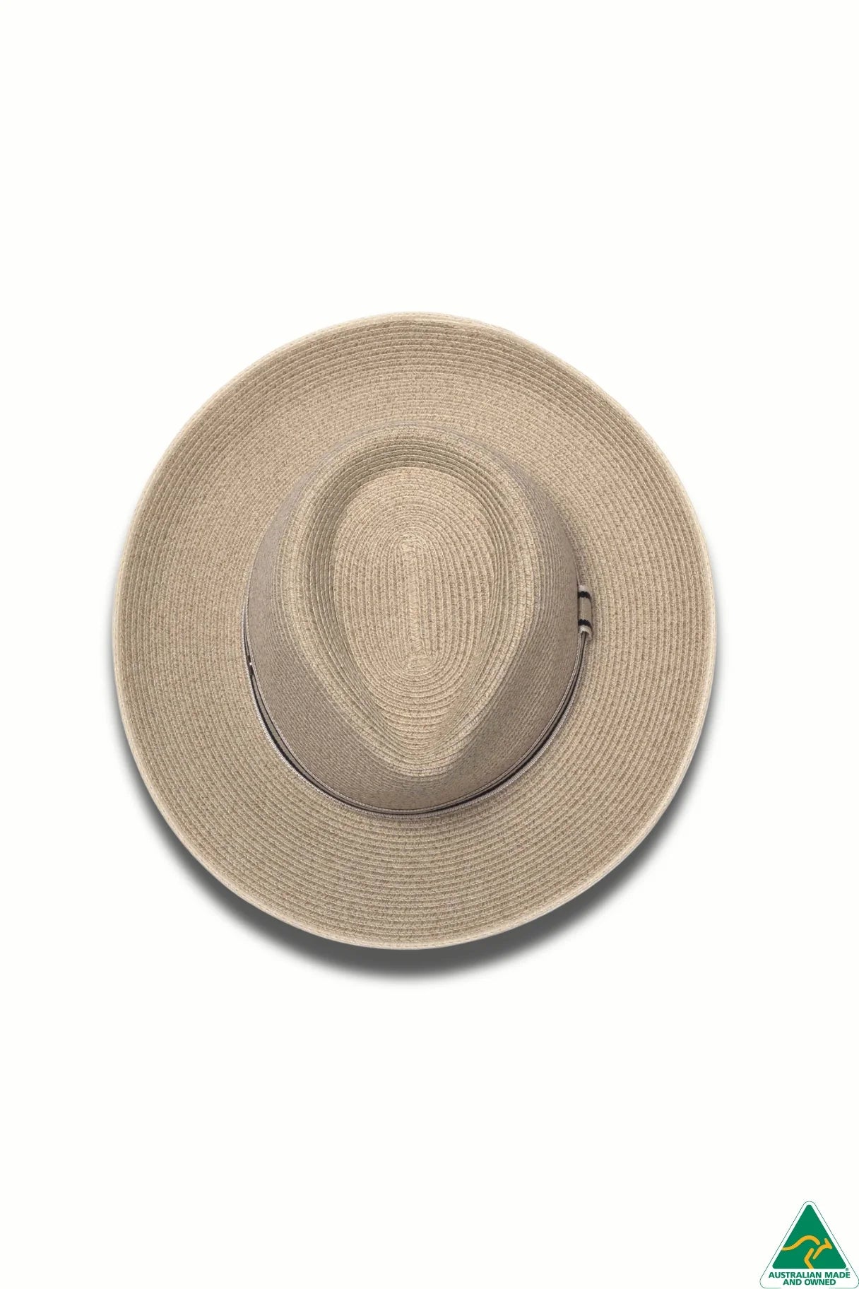 Malibu Flexibraid Fedora | Mix Camel