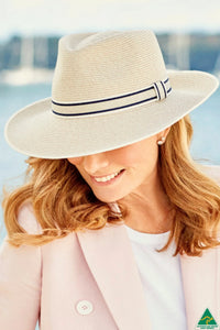 Malibu Flexibraid Fedora | Mix Camel