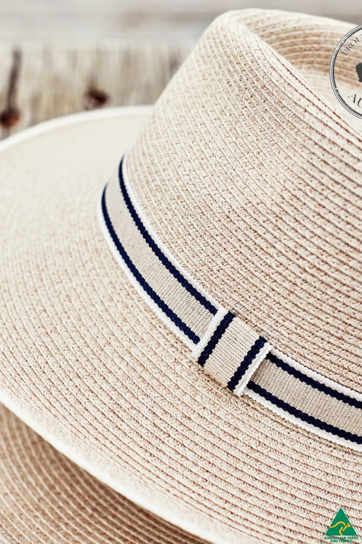 Malibu Flexibraid Fedora | Mix Camel