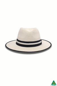 Windsor Fedora | Ivory/Navy