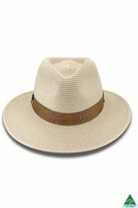 Pinehurst Fedora | Ivory/Taupe