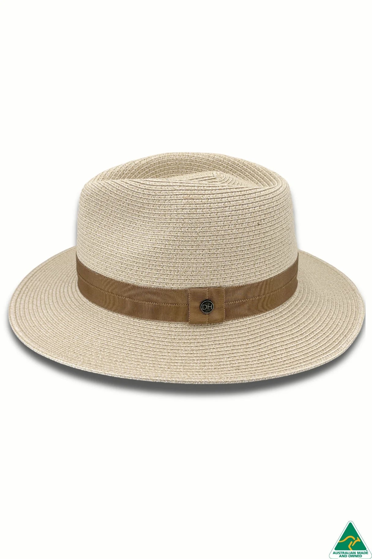 Pinehurst Fedora | Ivory/Taupe