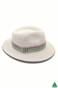 Peregain Fedora | Ivory