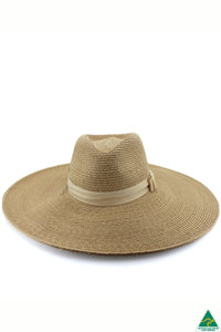 Avignon Oversized Brim Fedora | Sand