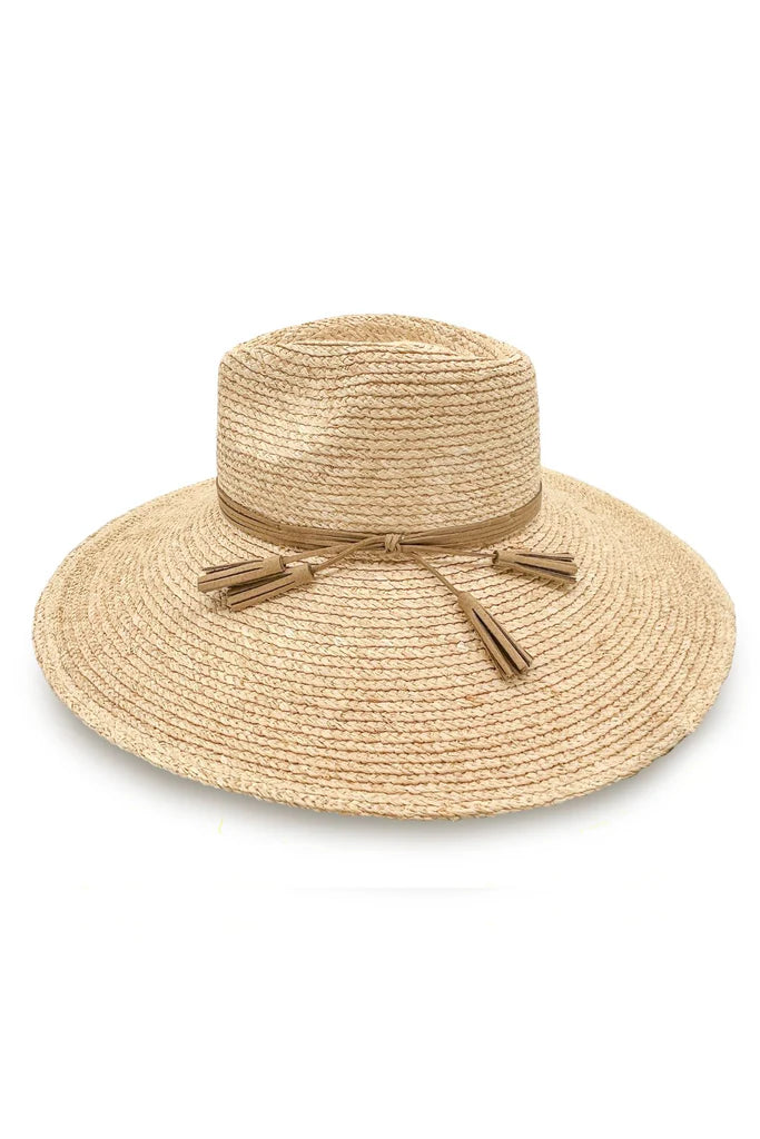 Kimberley Raffia Fedora | Natural