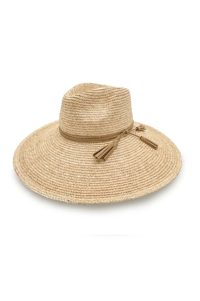 Kimberley Raffia Fedora | Natural