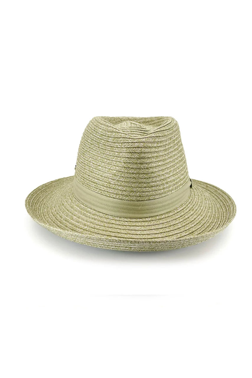 Banksia Flexibraid Fedora | Green