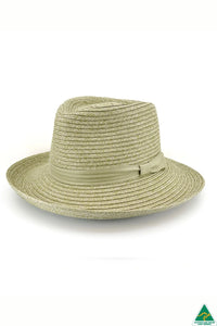 Banksia Flexibraid Fedora | Green