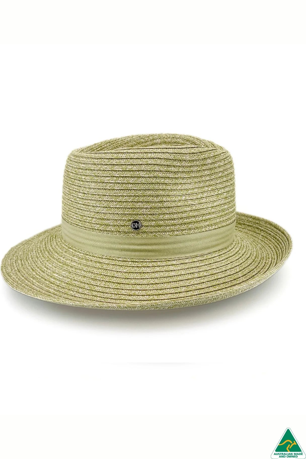 Banksia Flexibraid Fedora | Green