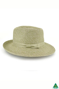 Banksia Flexibraid Fedora | Green