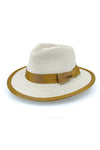 Boston Flexibraid Fedora | Beige-Caramel