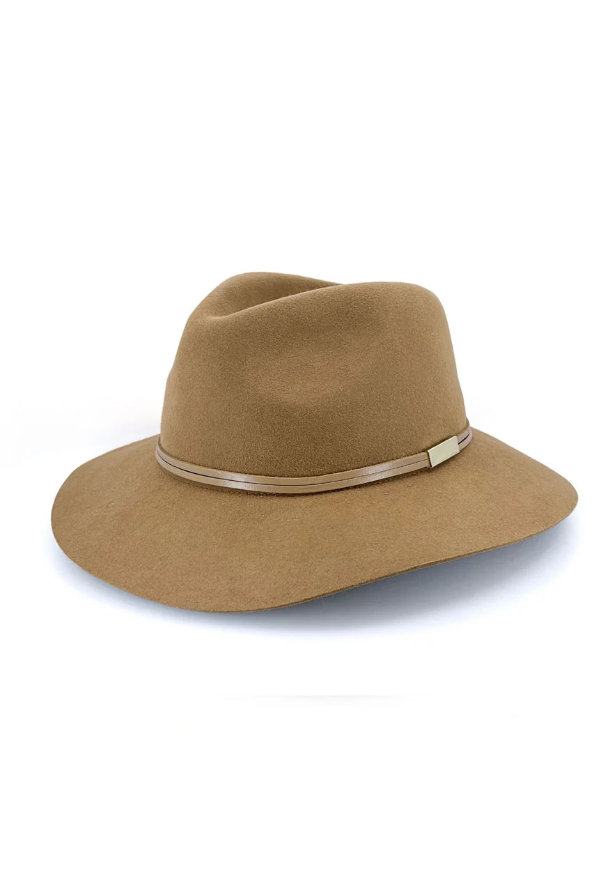 Thorburn Wool Felt Fedora | Chocolate