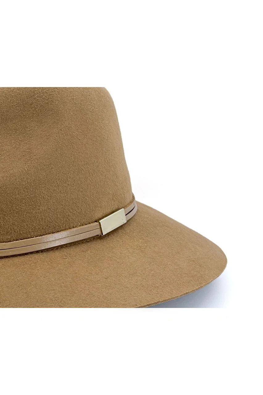 Thorburn Wool Felt Fedora | Chocolate