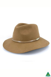 Thorburn Wool Felt Fedora | Chocolate