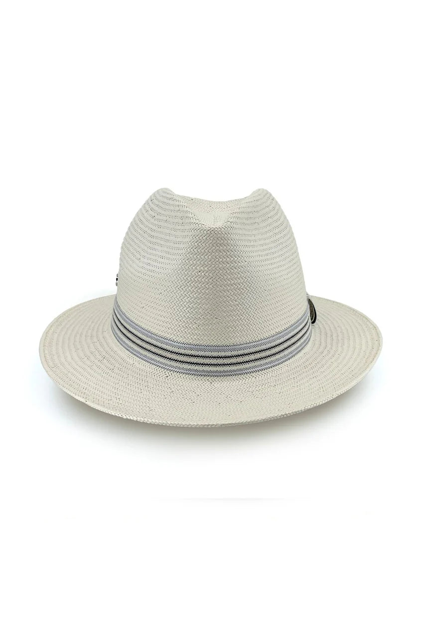 Stanton Fedora | Glazed Straw Ivory