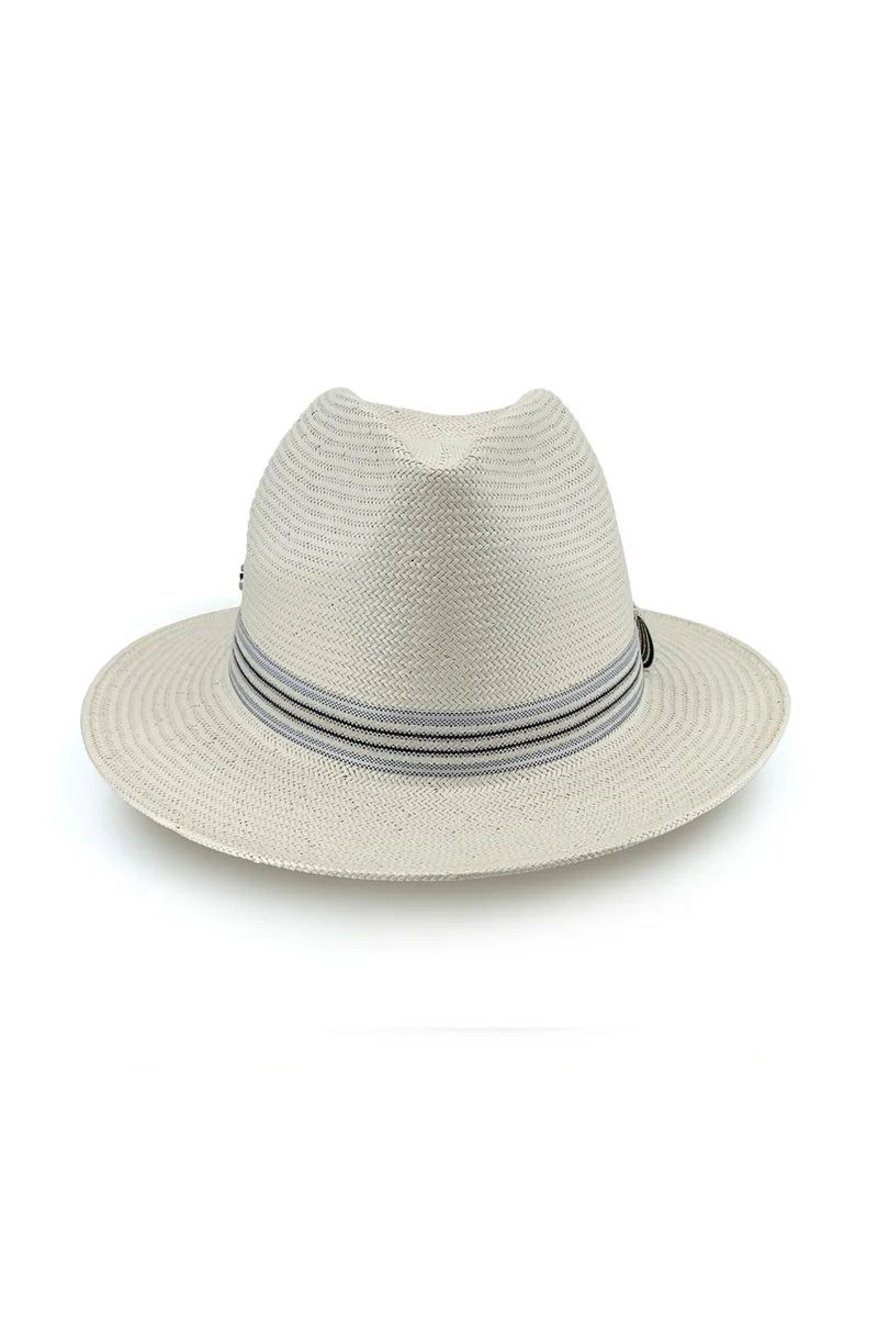 Stanton Fedora | Glazed Straw Ivory