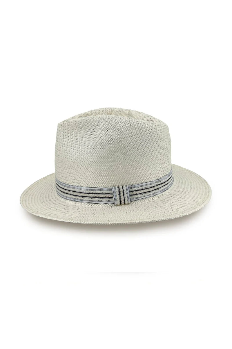 Stanton Fedora | Glazed Straw Ivory