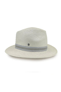 Stanton Fedora | Glazed Straw Ivory