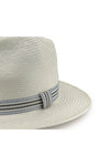 Stanton Fedora | Glazed Straw Ivory