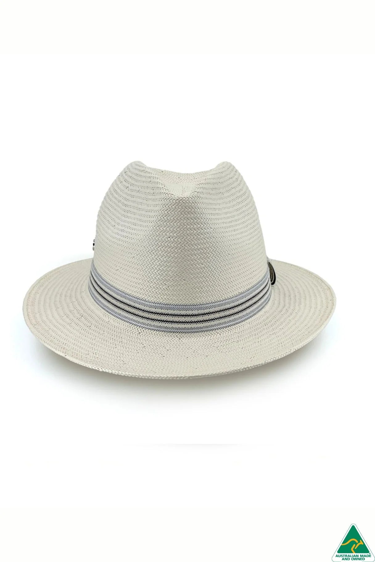 Stanton Fedora | Glazed Straw Ivory