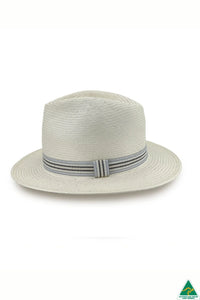 Stanton Fedora | Glazed Straw Ivory