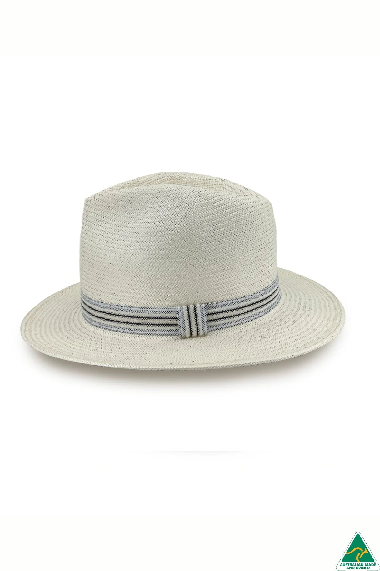 Stanton Fedora | Glazed Straw Ivory