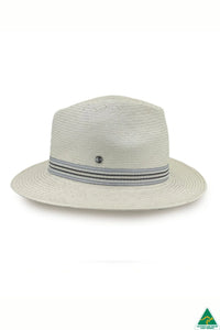 Stanton Fedora | Glazed Straw Ivory