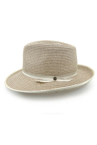 Laura Flexibraid Fedora | Mix Camel