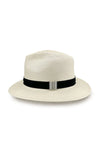 Clarence Fedora | Glazed Straw Ivory
