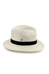 Clarence Fedora | Glazed Straw Ivory