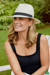 Clarence Fedora | Glazed Straw Ivory
