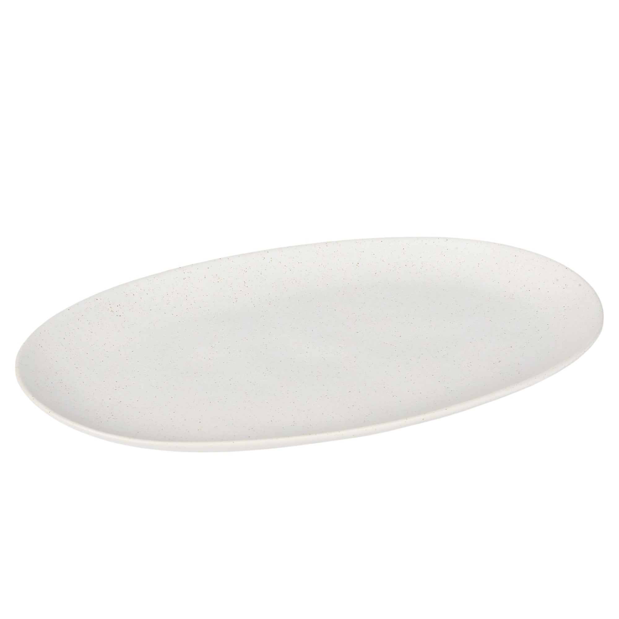 Ovalo Oval Plate White