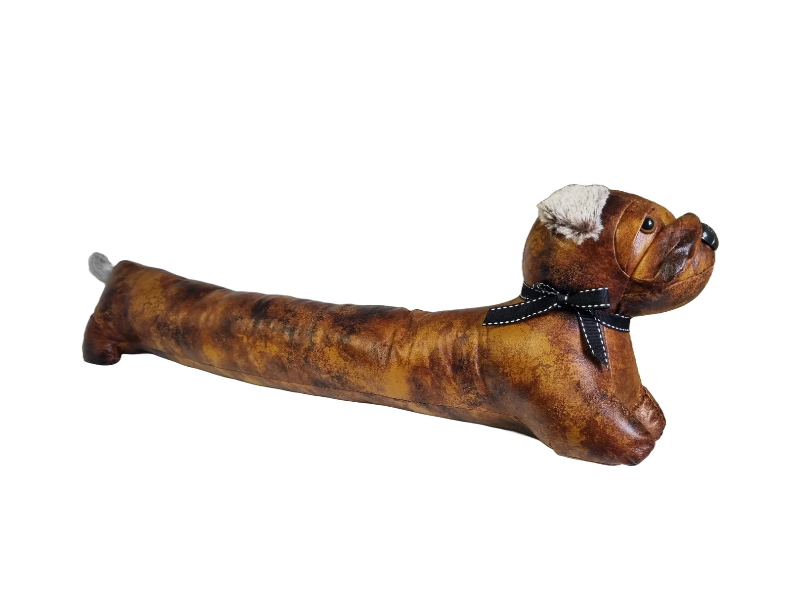 Puggles The Draught Stopper | Leather Doorstop
