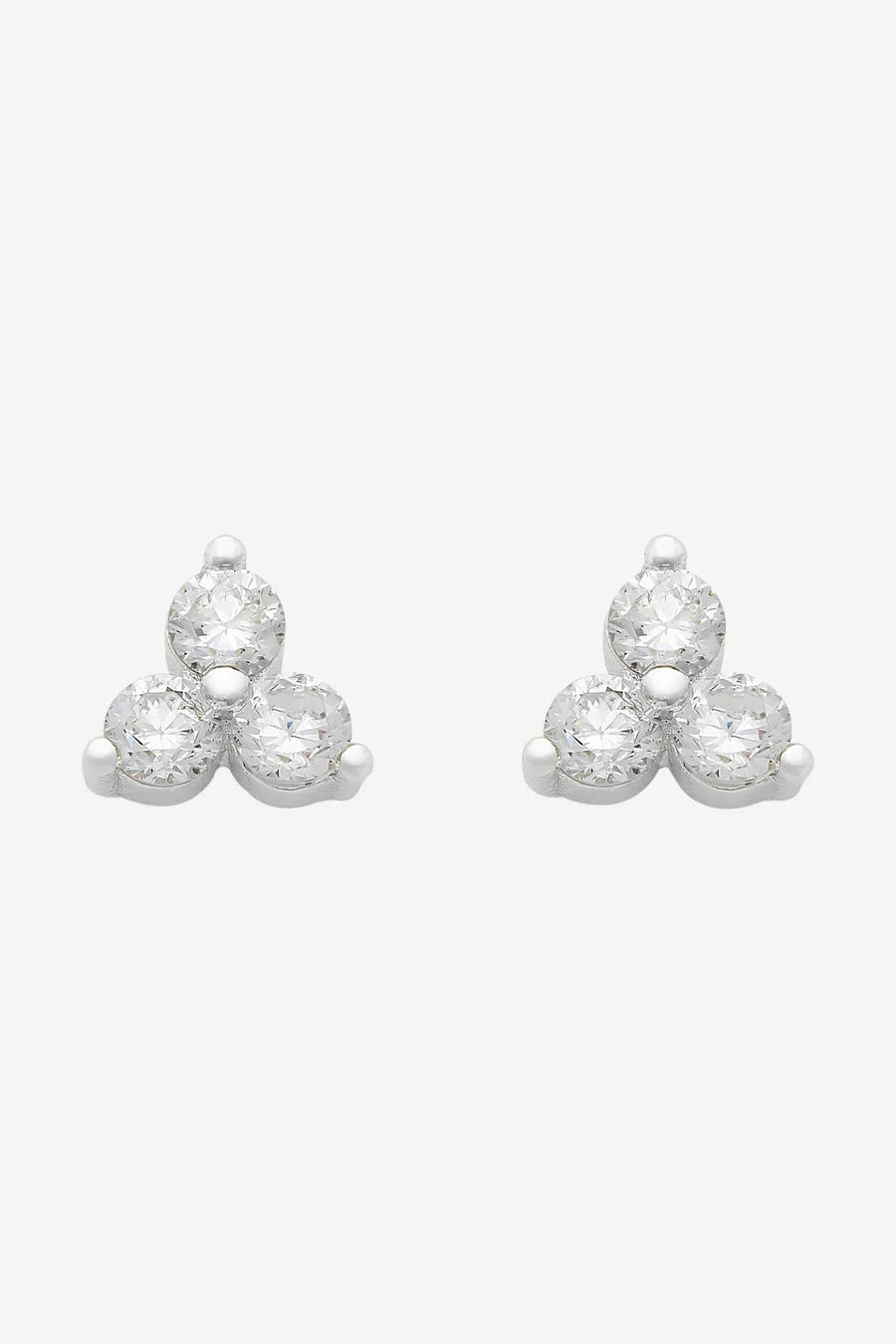 Petite Brigitte Silver Earring