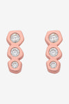 Petite Camille Rose Gold Earring
