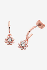 Cloud Rose Gold Huggie