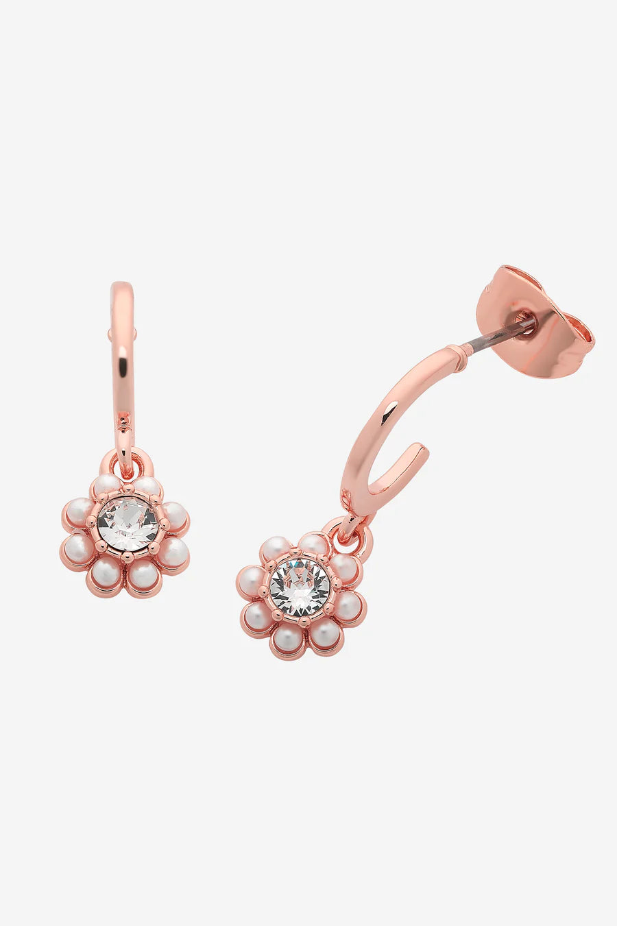 Cloud Rose Gold Huggie