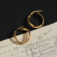 Eddy Hoop | Yellow Gold