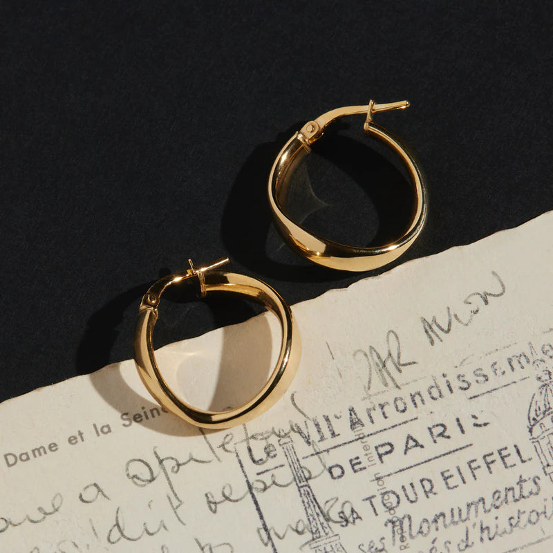 Eddy Hoop | Yellow Gold