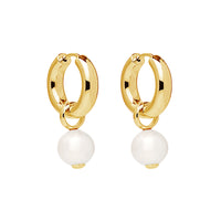 Ms Perla Yellow Gold Earring