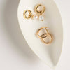Ms Perla Yellow Gold Earring