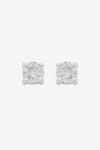 Sylvie Silver CZ Stud