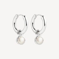 Heavenly Pearl Earring | Sterling Silver