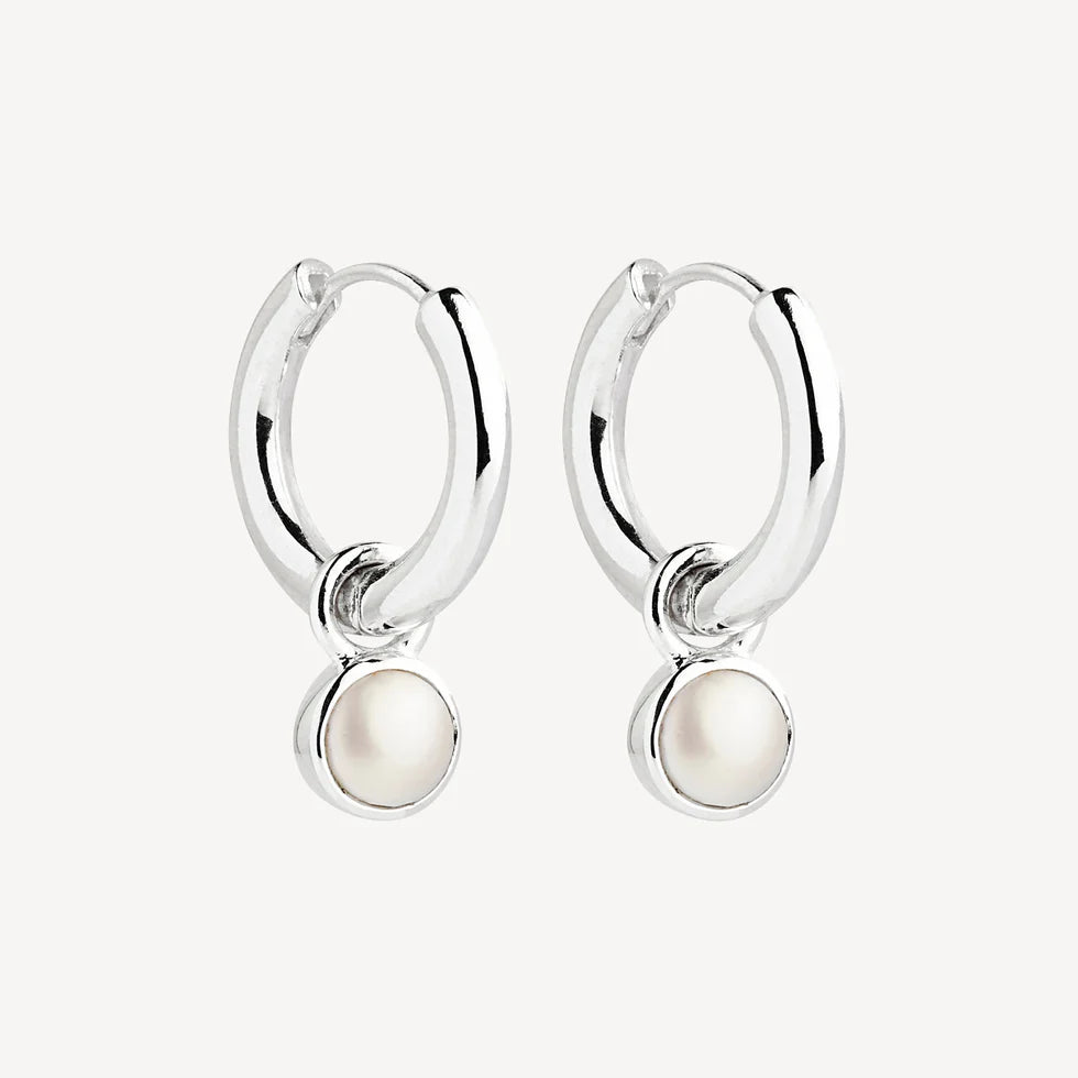 Heavenly Pearl Earring | Sterling Silver
