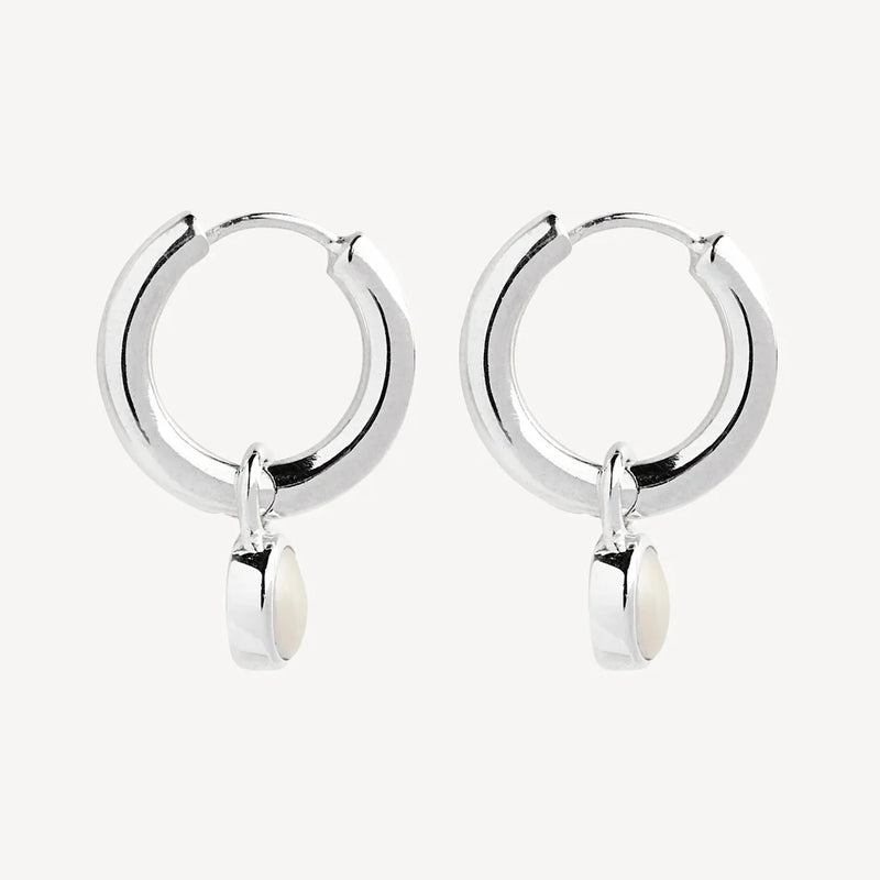 Heavenly Pearl Earring | Sterling Silver