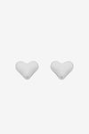 Mariel Silver Heart Earring