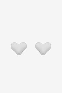Mariel Silver Heart Earring