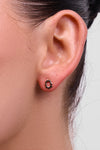 Petite Whimsy Rose Gold Earring